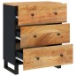 vidaXL Sideboards 2 Stk. 60x33x75 cm Massivholz Akazie vidaXL Sideboards 2 Stk. 60x33x75 cm Massivholz Akazie