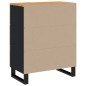 vidaXL Sideboards 2 Stk. 60x33x75 cm Massivholz Akazie vidaXL Sideboards 2 Stk. 60x33x75 cm Massivholz Akazie