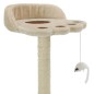 vidaXL Katzen-Kratzbaum Sisal 40 cm Beige und Braun vidaXL Katzen-Kratzbaum Sisal 40 cm Beige und Braun