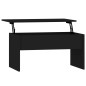vidaXL Couchtisch Schwarz 80x50,5x41,5 cm Holzwerkstoff vidaXL Couchtisch Schwarz 80x50,5x41,5 cm Holzwerkstoff