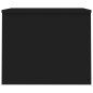 vidaXL Couchtisch Schwarz 80x50,5x41,5 cm Holzwerkstoff vidaXL Couchtisch Schwarz 80x50,5x41,5 cm Holzwerkstoff