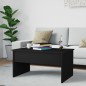 vidaXL Couchtisch Schwarz 80x50,5x41,5 cm Holzwerkstoff vidaXL Couchtisch Schwarz 80x50,5x41,5 cm Holzwerkstoff