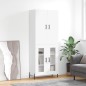 vidaXL Highboard Weiß 69,5x34x180 cm Holzwerkstoff vidaXL Highboard Weiß 69,5x34x180 cm Holzwerkstoff