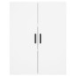 vidaXL Highboard Weiß 69,5x34x180 cm Holzwerkstoff vidaXL Highboard Weiß 69,5x34x180 cm Holzwerkstoff