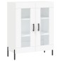 vidaXL Highboard Weiß 69,5x34x180 cm Holzwerkstoff vidaXL Highboard Weiß 69,5x34x180 cm Holzwerkstoff