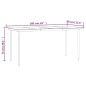 vidaXL 5-tlg. Garten-Essgruppe Poly Rattan und Stahl vidaXL 5-tlg. Garten-Essgruppe Poly Rattan und Stahl