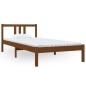 vidaXL Massivholzbett Honigbraun 90x200 cm vidaXL Massivholzbett Honigbraun 90x200 cm