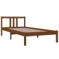 vidaXL Massivholzbett Honigbraun 90x200 cm vidaXL Massivholzbett Honigbraun 90x200 cm
