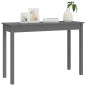vidaXL Konsolentisch Grau 110x40x75 cm Massivholz Kiefer vidaXL Konsolentisch Grau 110x40x75 cm Massivholz Kiefer