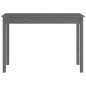 vidaXL Konsolentisch Grau 110x40x75 cm Massivholz Kiefer vidaXL Konsolentisch Grau 110x40x75 cm Massivholz Kiefer