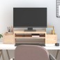 vidaXL Monitorständer 70x27,5x15 cm Massivholz Kiefer vidaXL Monitorständer 70x27,5x15 cm Massivholz Kiefer