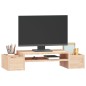vidaXL Monitorständer 70x27,5x15 cm Massivholz Kiefer vidaXL Monitorständer 70x27,5x15 cm Massivholz Kiefer