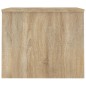 vidaXL Couchtisch Sonoma-Eiche 80x50,5x41,5 cm Holzwerkstoff vidaXL Couchtisch Sonoma-Eiche 80x50,5x41,5 cm Holzwerkstoff