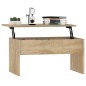 vidaXL Couchtisch Sonoma-Eiche 80x50,5x41,5 cm Holzwerkstoff vidaXL Couchtisch Sonoma-Eiche 80x50,5x41,5 cm Holzwerkstoff