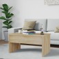 vidaXL Couchtisch Sonoma-Eiche 80x50,5x41,5 cm Holzwerkstoff vidaXL Couchtisch Sonoma-Eiche 80x50,5x41,5 cm Holzwerkstoff