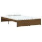 vidaXL Massivholzbett Honigbraun 120x190 cm vidaXL Massivholzbett Honigbraun 120x190 cm