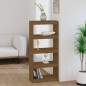 vidaXL Bücherschrank/Raumteiler Honigbraun 60x30x135,5 cm Kiefernholz vidaXL Bücherschrank/Raumteiler Honigbraun 60x30x135,5 cm Kiefernholz