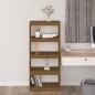vidaXL Bücherschrank/Raumteiler Honigbraun 60x30x135,5 cm Kiefernholz vidaXL Bücherschrank/Raumteiler Honigbraun 60x30x135,5 cm Kiefernholz