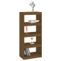 vidaXL Bücherschrank/Raumteiler Honigbraun 60x30x135,5 cm Kiefernholz vidaXL Bücherschrank/Raumteiler Honigbraun 60x30x135,5 cm Kiefernholz