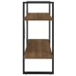vidaXL Bücherregal 2 Fächer Braun Eiche 80x30x70 cm Holzwerkstoff vidaXL Bücherregal 2 Fächer Braun Eiche 80x30x70 cm Holzwerkstoff