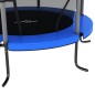 vidaXL Trampolin mit Sicherheitsnetz Rund 140x160 cm Blau vidaXL Trampolin mit Sicherheitsnetz Rund 140x160 cm Blau
