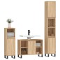 vidaXL 3-tlg. Badmöbel-Set Sonoma-Eiche Holzwerkstoff vidaXL 3-tlg. Badmöbel-Set Sonoma-Eiche Holzwerkstoff