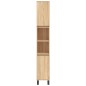 vidaXL 3-tlg. Badmöbel-Set Sonoma-Eiche Holzwerkstoff vidaXL 3-tlg. Badmöbel-Set Sonoma-Eiche Holzwerkstoff