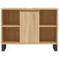 vidaXL 3-tlg. Badmöbel-Set Sonoma-Eiche Holzwerkstoff vidaXL 3-tlg. Badmöbel-Set Sonoma-Eiche Holzwerkstoff