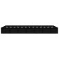 vidaXL Massivholzbett Schwarz 90x200 cm vidaXL Massivholzbett Schwarz 90x200 cm