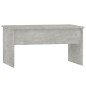 vidaXL Couchtisch Betongrau 80x50,5x41,5 cm Holzwerkstoff vidaXL Couchtisch Betongrau 80x50,5x41,5 cm Holzwerkstoff