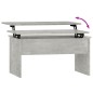 vidaXL Couchtisch Betongrau 80x50,5x41,5 cm Holzwerkstoff vidaXL Couchtisch Betongrau 80x50,5x41,5 cm Holzwerkstoff