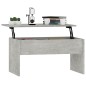 vidaXL Couchtisch Betongrau 80x50,5x41,5 cm Holzwerkstoff vidaXL Couchtisch Betongrau 80x50,5x41,5 cm Holzwerkstoff