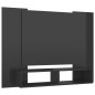 vidaXL TV-Wandschrank Hochglanz-Grau 120x23,5x90 cm Holzwerkstoff vidaXL TV-Wandschrank Hochglanz-Grau 120x23,5x90 cm Holzwerkstoff