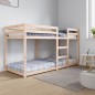 vidaXL Etagenbett 80x200 cm Massivholz Kiefer vidaXL Etagenbett 80x200 cm Massivholz Kiefer