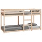 vidaXL Etagenbett 80x200 cm Massivholz Kiefer vidaXL Etagenbett 80x200 cm Massivholz Kiefer