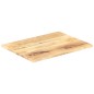 vidaXL Tischplatte Massivholz Mango 25-27 mm 90x70 cm vidaXL Tischplatte Massivholz Mango 25-27 mm 90x70 cm