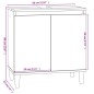 vidaXL Waschbeckenunterschrank Betongrau 58x33x60 cm Holzwerkstoff vidaXL Waschbeckenunterschrank Betongrau 58x33x60 cm Holzwerkstoff