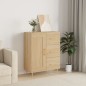 vidaXL Sideboard Sonoma-Eiche 69,5x34x90 cm Holzwerkstoff vidaXL Sideboard Sonoma-Eiche 69,5x34x90 cm Holzwerkstoff