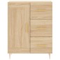 vidaXL Sideboard Sonoma-Eiche 69,5x34x90 cm Holzwerkstoff vidaXL Sideboard Sonoma-Eiche 69,5x34x90 cm Holzwerkstoff