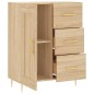 vidaXL Sideboard Sonoma-Eiche 69,5x34x90 cm Holzwerkstoff vidaXL Sideboard Sonoma-Eiche 69,5x34x90 cm Holzwerkstoff