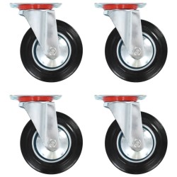 vidaXL 16 Stk. Lenkrollen 160 mm