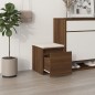 vidaXL Schubladenbox Braun Eichen-Optik 40,5x40x40 cm Holzwerkstoff vidaXL Schubladenbox Braun Eichen-Optik 40,5x40x40 cm Holzwerkstoff