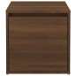 vidaXL Schubladenbox Braun Eichen-Optik 40,5x40x40 cm Holzwerkstoff vidaXL Schubladenbox Braun Eichen-Optik 40,5x40x40 cm Holzwerkstoff