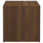 vidaXL Schubladenbox Braun Eichen-Optik 40,5x40x40 cm Holzwerkstoff vidaXL Schubladenbox Braun Eichen-Optik 40,5x40x40 cm Holzwerkstoff