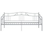 vidaXL Schlafsofa Bettgestell Grau Metall 90x200 cm vidaXL Schlafsofa Bettgestell Grau Metall 90x200 cm