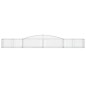 vidaXL Gabionen mit Hochbogen 20 Stk. 400x50x40/60cm Verzinktes Eisen vidaXL Gabionen mit Hochbogen 20 Stk. 400x50x40/60cm Verzinktes Eisen