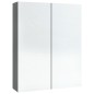 vidaXL Bad-Spiegelschrank 60x15x75 cm MDF Anthrazit vidaXL Bad-Spiegelschrank 60x15x75 cm MDF Anthrazit