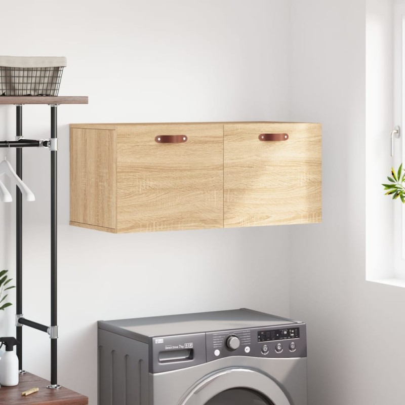 vidaXL Wandschrank Sonoma-Eiche 80x36,5x35 cm Holzwerkstoff vidaXL Wandschrank Sonoma-Eiche 80x36,5x35 cm Holzwerkstoff