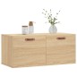 vidaXL Wandschrank Sonoma-Eiche 80x36,5x35 cm Holzwerkstoff vidaXL Wandschrank Sonoma-Eiche 80x36,5x35 cm Holzwerkstoff