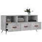 vidaXL TV-Schrank Betongrau 102x36x50 cm Holzwerkstoff vidaXL TV-Schrank Betongrau 102x36x50 cm Holzwerkstoff